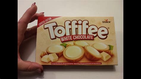 Storck Toffifee White Chocolate Limited Edition YouTube