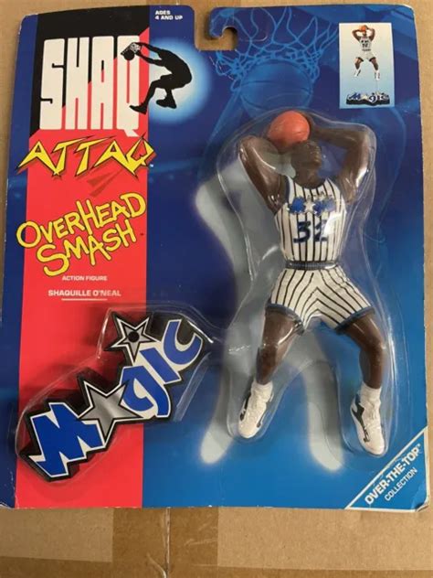 SHAQ ATTAQ NBA Orlando Magic Overhead Smash Actionfigur Von Kenner 1993