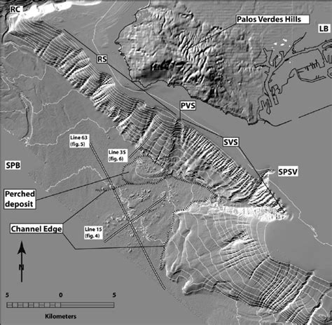 Shaded Relief Map Of The Study Area Showing Locations Of Various