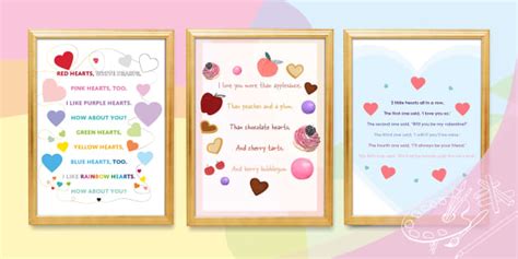 Funny Valentine's Day Poems Posters Pack (Teacher-Made)