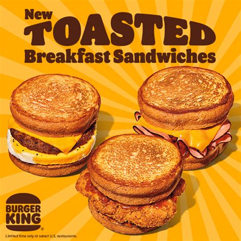 Burger King Is Testing New Whopper Melts And Breakfast Sandwiches