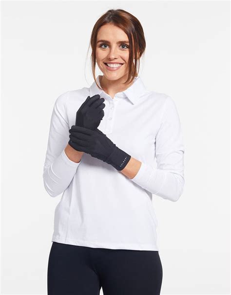 Womens Driving Gloves Upf 50 Sun Protection Solbari
