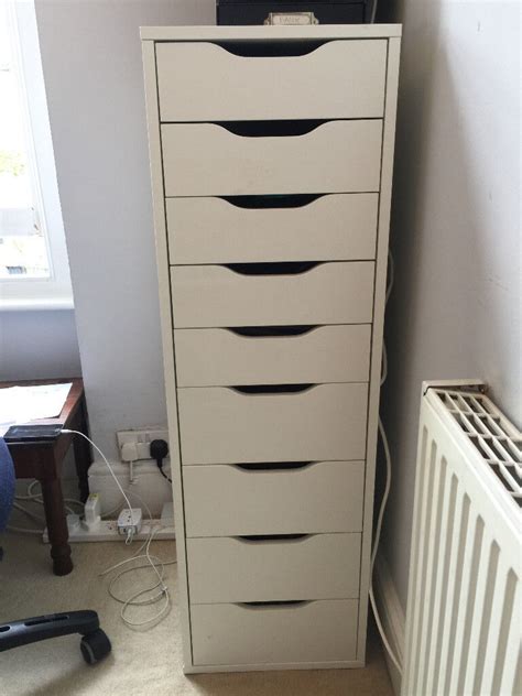 IKEA ALEX Drawer unit with 9 drawers - White | in Bishopston, Bristol ...