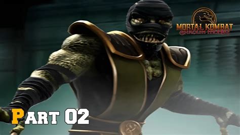 MORTAL KOMBAT SHAOLIN MONKS Walkthrough Part 2 Reptilenanti