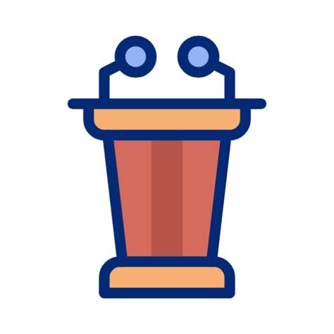 Podium Animated Icon Free Communications Animated Icon