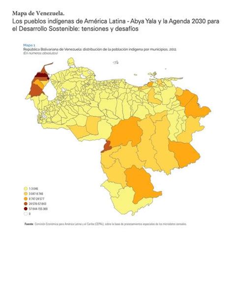 Mapa De Venezuela Los Pueblos Ind Genas De Am Rica Latina Historia