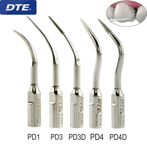 Woodpecker DTE escalador ultrasónico piezoeléctrico Dental puntas