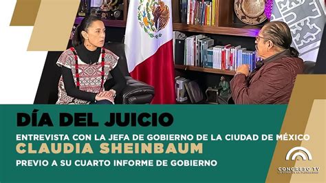 Envivo D Adeljuicio Entrevista A Claudia Sheinbaum Previo A Su