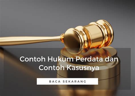 Contoh Kasus Perdata