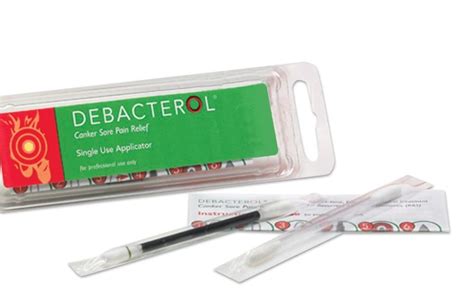 Debacterol For Canker Sore Single Use Prescription Required