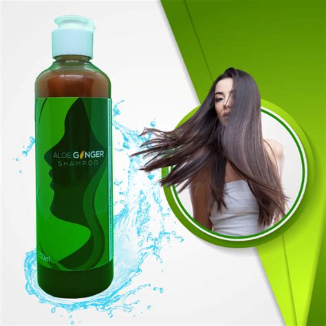 Pampakapal At Pampatubo Ng Buhok Organic Enthrale Aloe Ginger Shampoo