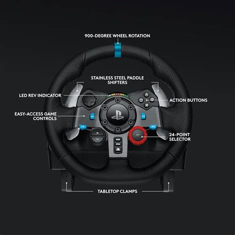 Volante De Carreras Logitech G29 Driving Force Y Maneta De Cambio