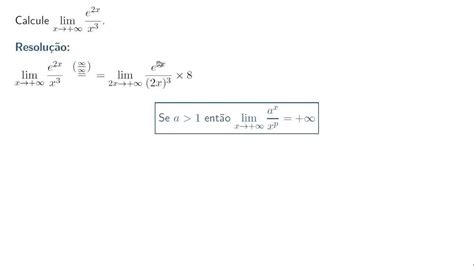 Matemática 12 Limites E Continuidade Exercício 5 1 O Da Aula 5