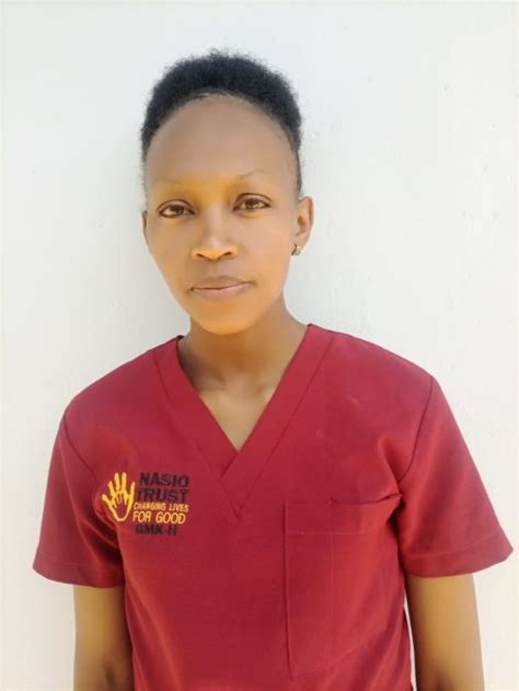 Meet Nurse Caroline The Nasio Trust Changing Lives For Good