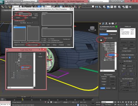 Car Rigging 3ds Max Tutorial