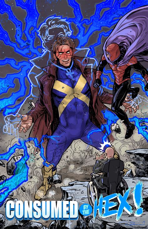 Fan Art Piece By Danica Brine Cyclopsscarlet Witchxaviermagneto R