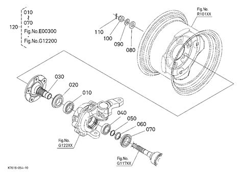 Front Axle Kubota Tractor Parts Diagram G12502 Front Axle Ca