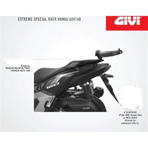 Jual Breket Bracket Srv Honda New Adv Adv Original Givi Shopee