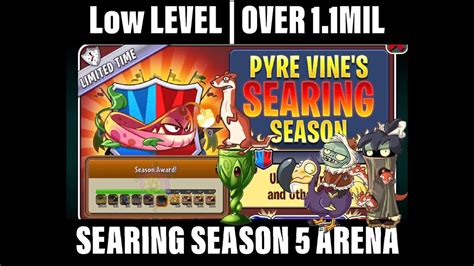 Plants Vs Zombies Searing Season Introducing Pyre Vine Over Mil