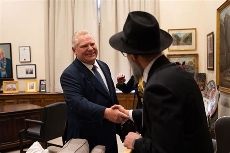 Premier Ford Extends Passover Greetings To Jewish Communities Gta Today