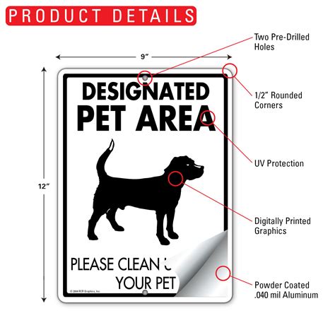 Signswithanatttiude Designated Pet Areas With Marked Signs