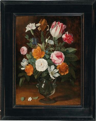 A Still Life Of Roses By Jan Philip Van Thielen On Artnet