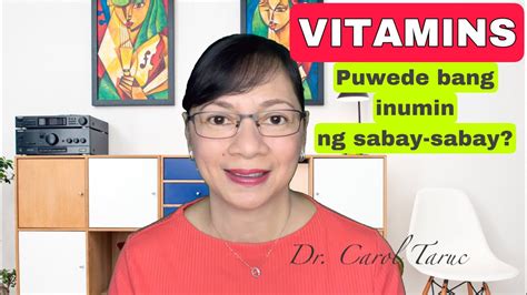 Paano Ang TAMANG PAG INOM Ng VITAMINS At IBA PANG SUPPLEMENTS Vlog 134