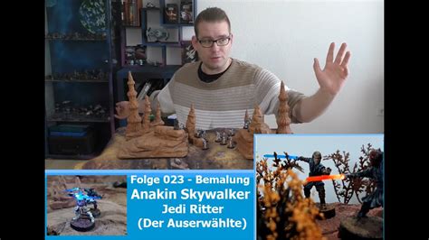 Star Wars Legion Folge Bemalung Anakin Skywalker Jedi Ritter Der