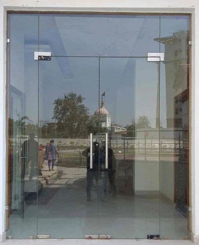 Hinged Toughened Glass Door For Office Height 80 Inch At Rs 170 Sq Ft In Kheda