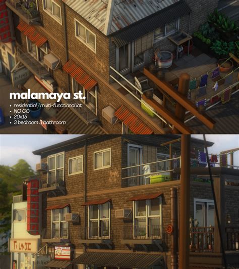 ˏˋ malamaya st lot download NO CC ˎˊ simewlation Sims haus