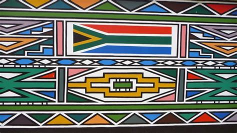 light color sound: Ndebele | Wall painting, Art, Africa art