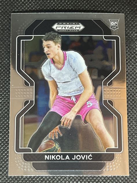 Panini Prizm Dp Nikola Jovic Rc Rookie Card Miami Heat Ebay