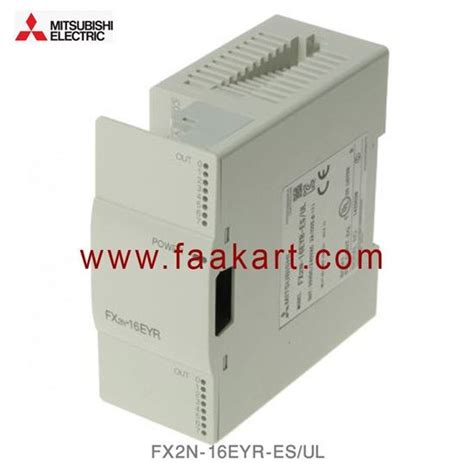 FX2N 16EYR ES UL Mitsubishi FX2N Series PLC I O Module 16 Faakart