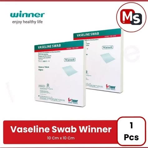 Jual Vaseline Swab X Cm Winner Wintuell Satuan Shopee Indonesia