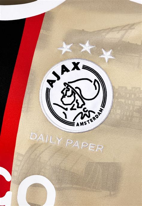 Maillot De L Ajax Third X Daily Paper 2022 2023 Maillots Football