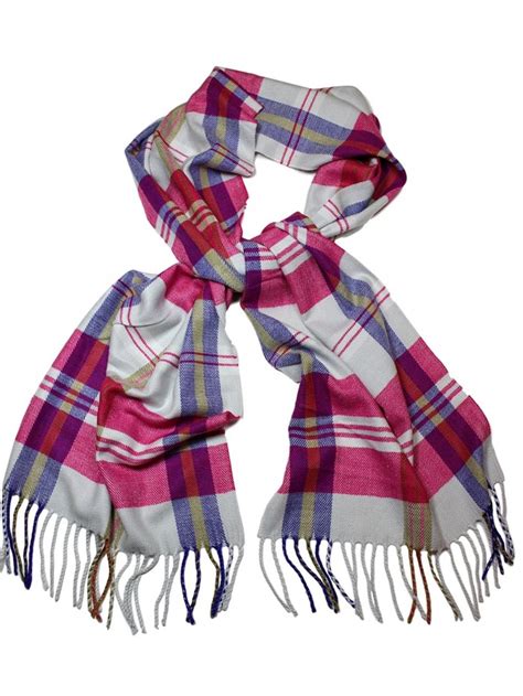 Classic Cashmere Feel Winter Scarf for Men and Women by - Pink - CH12NSWE1BD