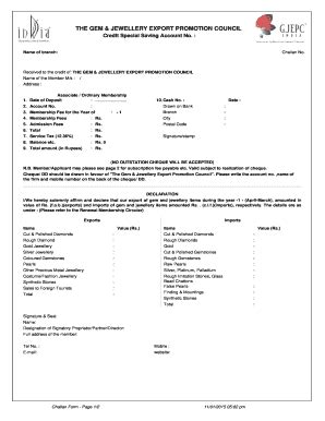 Fillable Online Gjepc Challan Form Tcpdf Tutorial Gjepc Fax Email