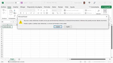 Las Referencias Circulares En Excel Office A Tope