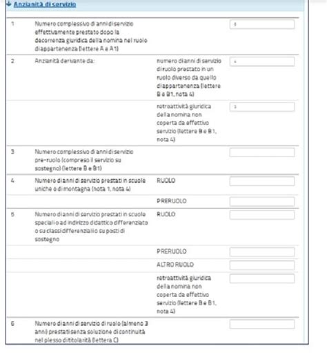 Mobilit Docenti Come Si Compila Domanda Sezione Anzianit Di