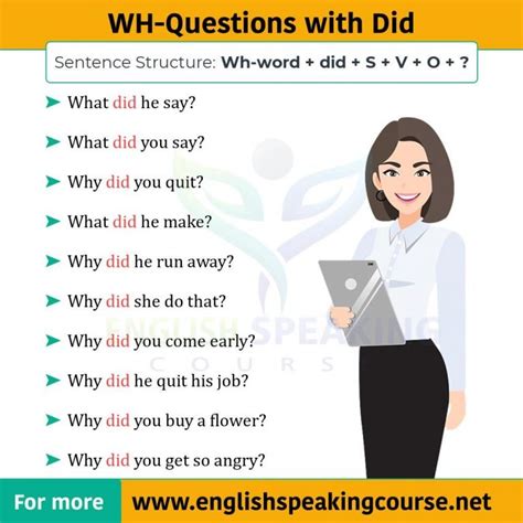 Correct Use Of Did In English Grammar Grammar