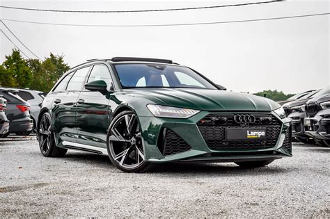 Goodwood Green Audi RS6 Avant C8 Carpaints Co