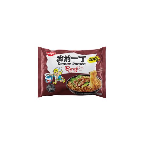 Nouilles instantanées bœuf Demae ramen NISSIN 100g 30