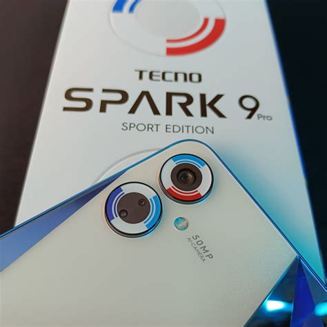 The Tecno Spark 9 Pro Sport Edition Designed by BMW Designworks is the ...