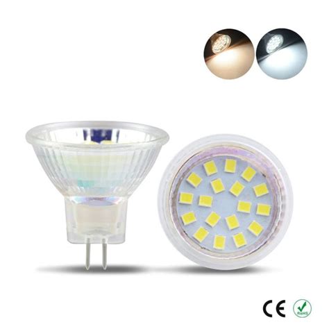 MR11 GU4 Led Spotlight AC DC 10 30V 3W 5W 2835 SMD LED Lamp Bulb Energy