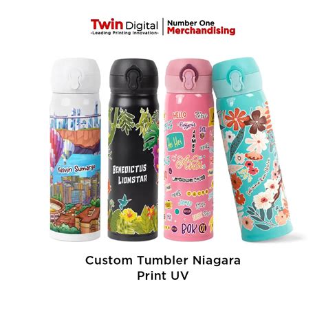 Tumbler Niagara Custom Print UV Termos Niagara Twin Digital