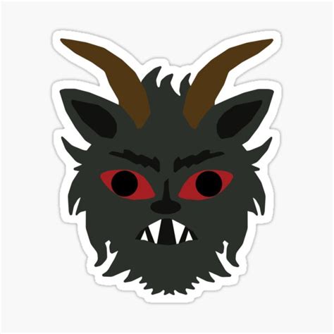 Ozark Howler Face Sticker For Sale By Irregulargoods Redbubble