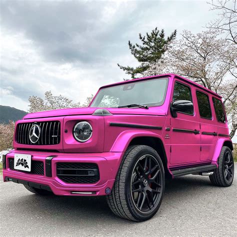 Pink Gclass Auto De Lujo Vehículo De Lujo Coches De Ensueño