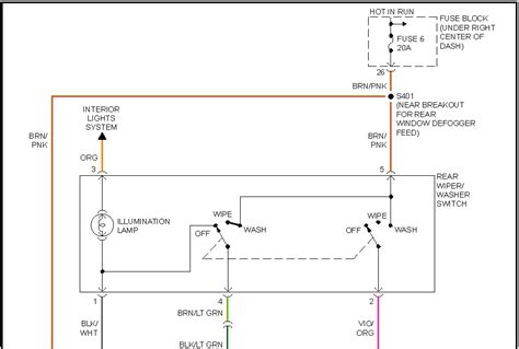 Jeep Yj Rear Wiper Wiring Diagram