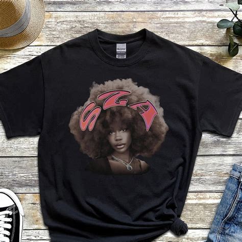 SZA SOS Tour 2023 TShirt Retro SZA Shirt Sza Merch Sza Fan Outfit