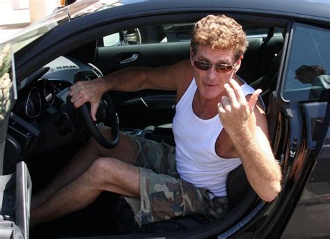 David Hasselhoff Junto Con El Kitt 3000